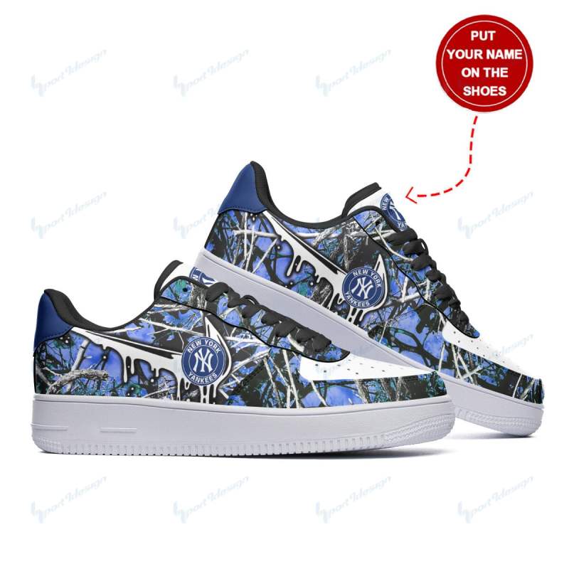 New York Yankees Personalized AF1 Shoes Image 4