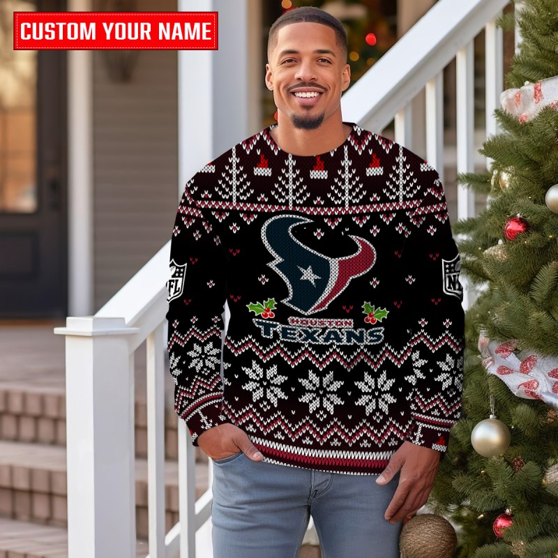 Houston Texans Ugly Christmas Sweater