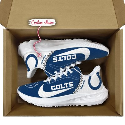 Indianapolis Colts Lightweight Patch Decor Running Shoes