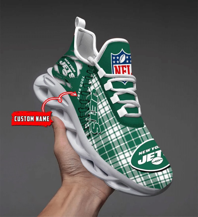 New York Jets Sneakers Side View