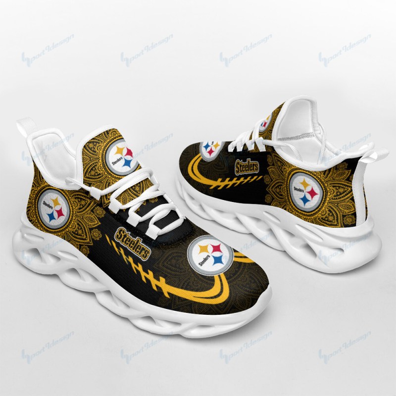 Pittsburgh Steelers Yezy Running Sneakers SPD94