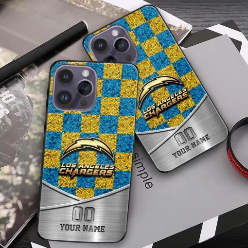 Los Angeles Chargers Personalized Phone Case