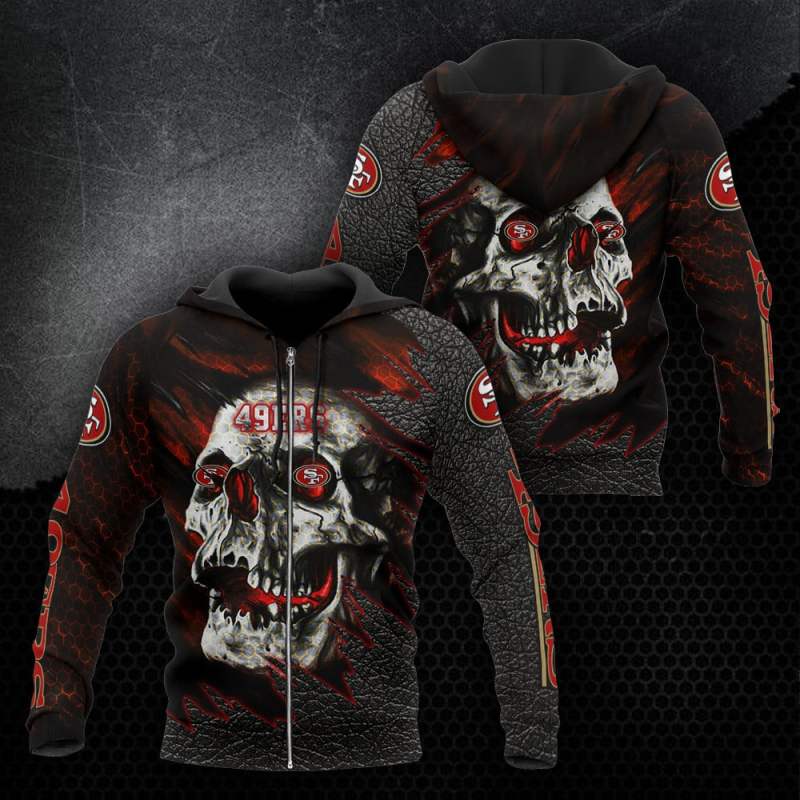 San Francisco 49ers Hoodie Side View