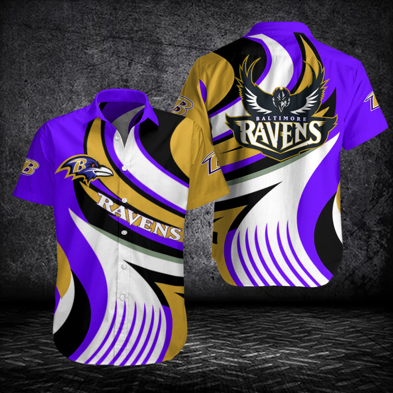 Baltimore Ravens Button Shirt