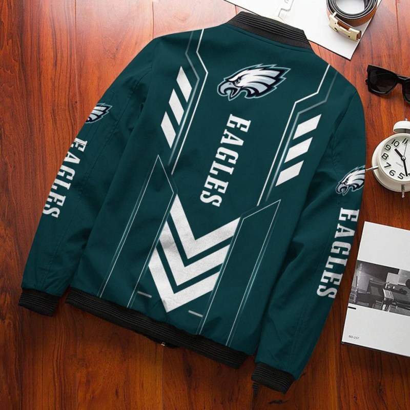 Philadelphia Eagles Bomber Jacket Design