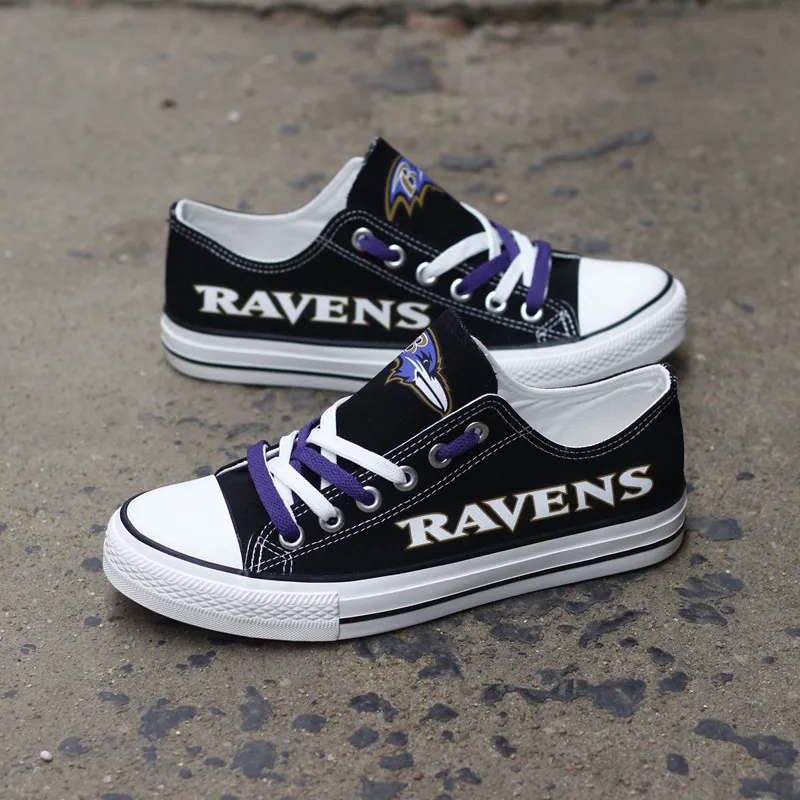 Baltimore Ravens New Low Top Sneakers Top View