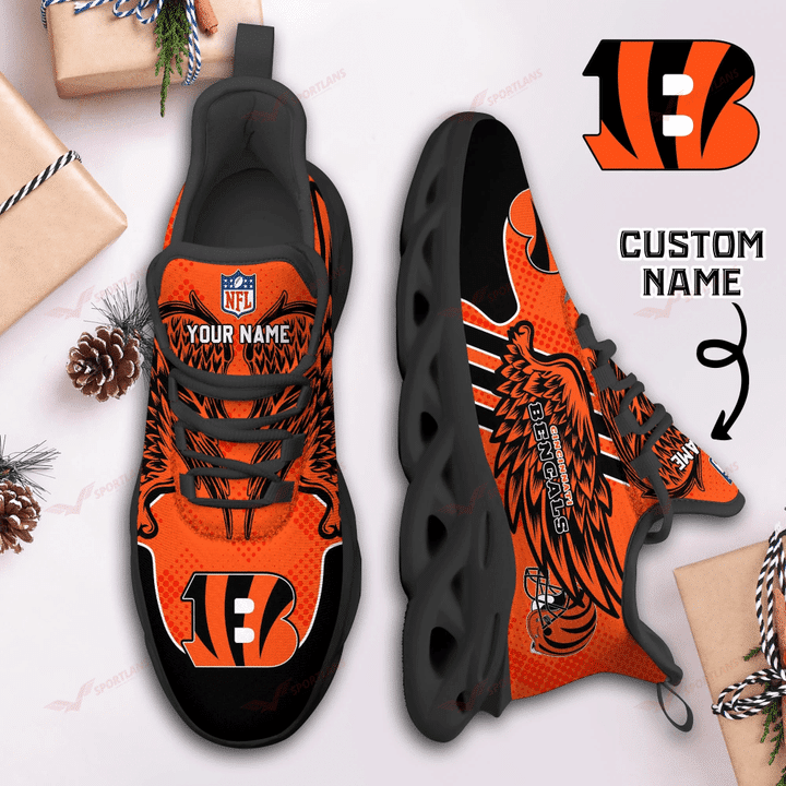 Cincinnati Bengals Personalized Sneakers