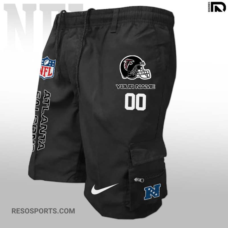 Atlanta Falcons Personalized Multi-Pockets Man Shorts