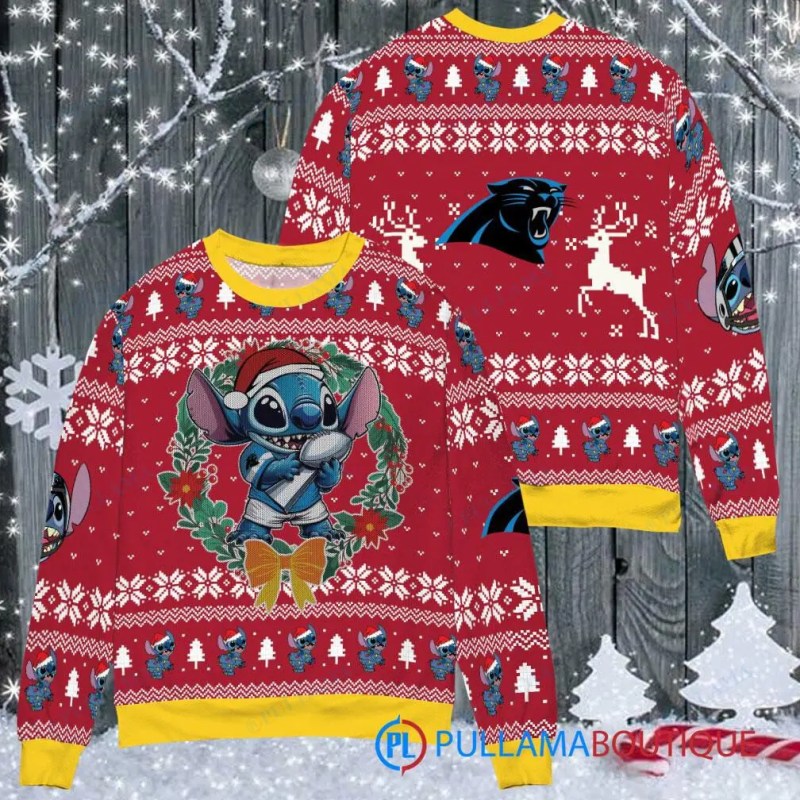 Carolina Panthers Ugly Christmas Sweater