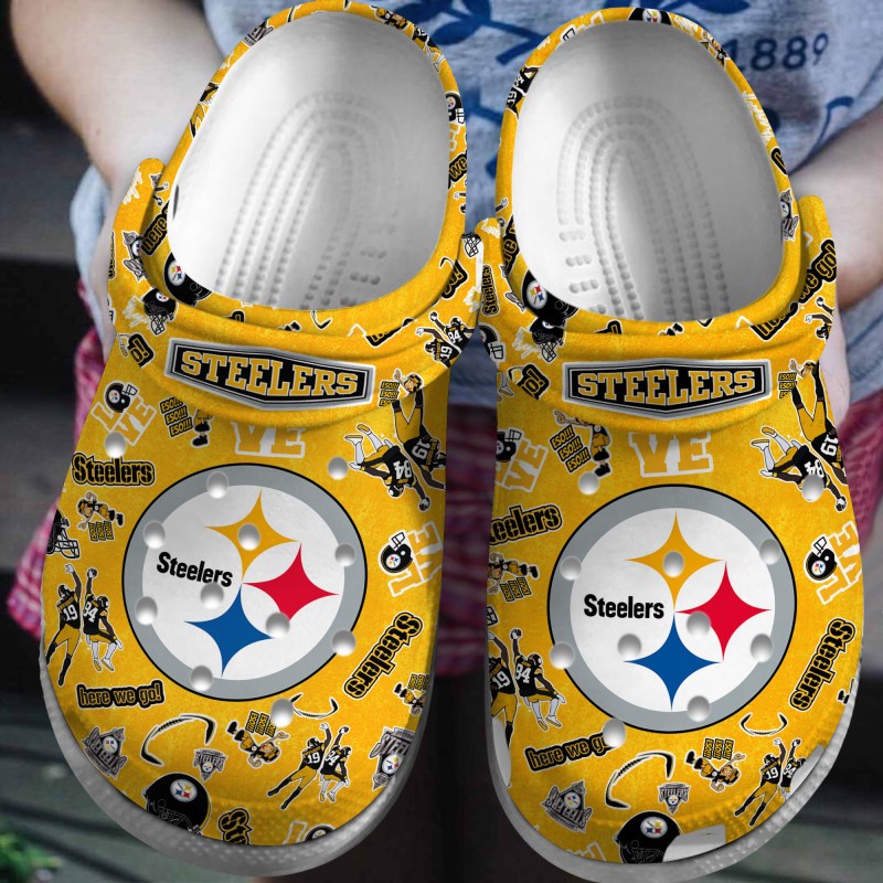 Pittsburgh Steelers Clogs