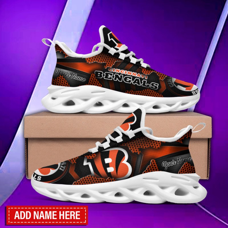 Stylish Cincinnati Bengals Sneakers