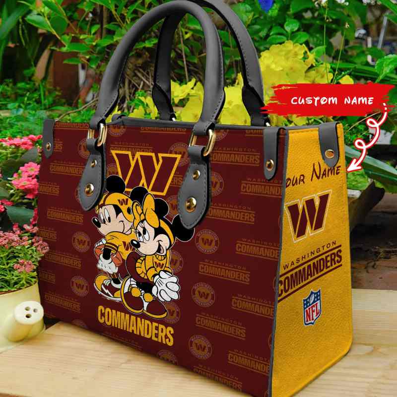 Mockup of Washington Commanders Hand Bag