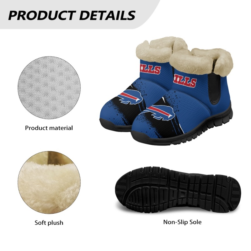 Buffalo Bills Comfy Winter Snow Boots 6