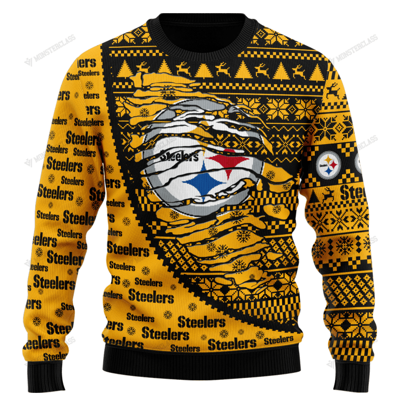 Stylish Pittsburgh Steelers Woolen Sweater