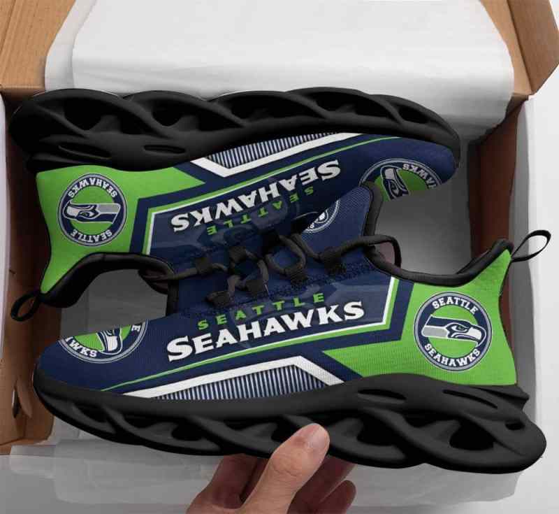 Seattle Seahawks Yezy Running Sneakers