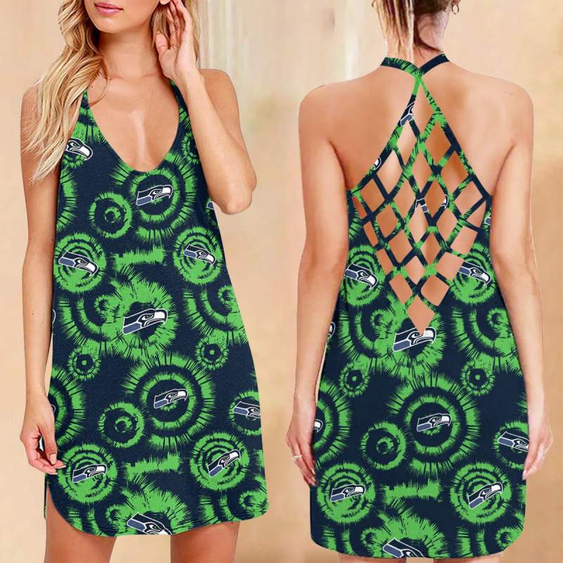 Seattle Seahawks Criss-Cross Dress