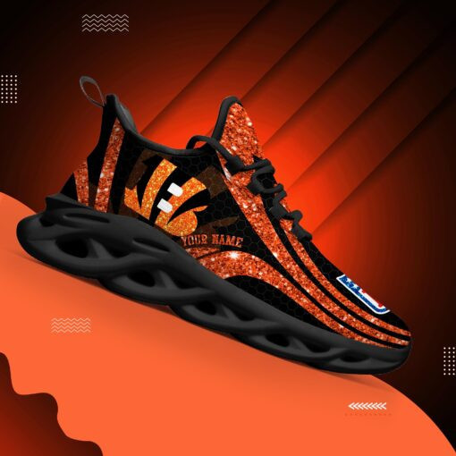 Cincinnati Bengals Personalized Yezy Running Sneakers