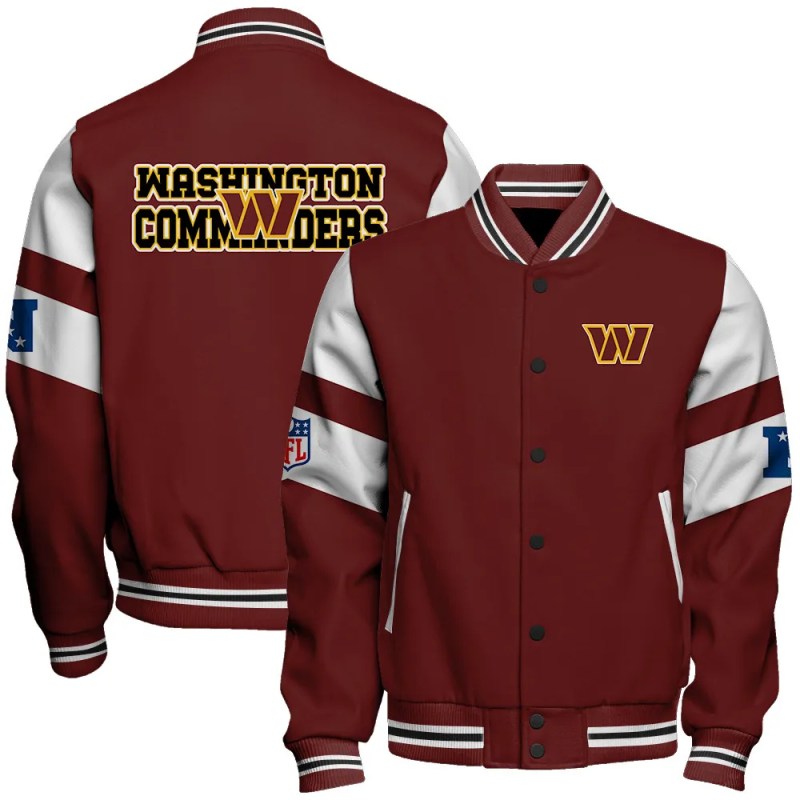 Washington Commanders Unisex Varsity Jacket
