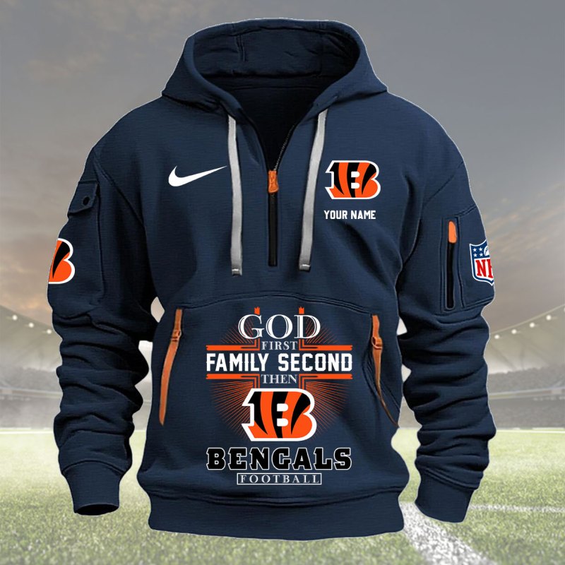 Navy Cincinnati Bengals Hoodie
