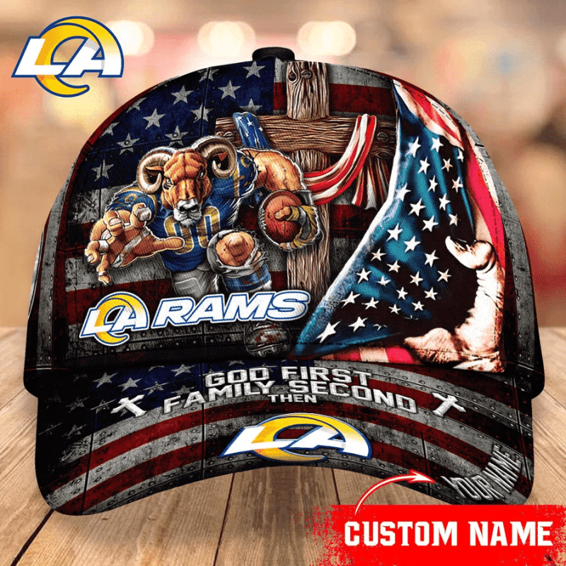 Los Angeles Rams Personalized Classic Cap