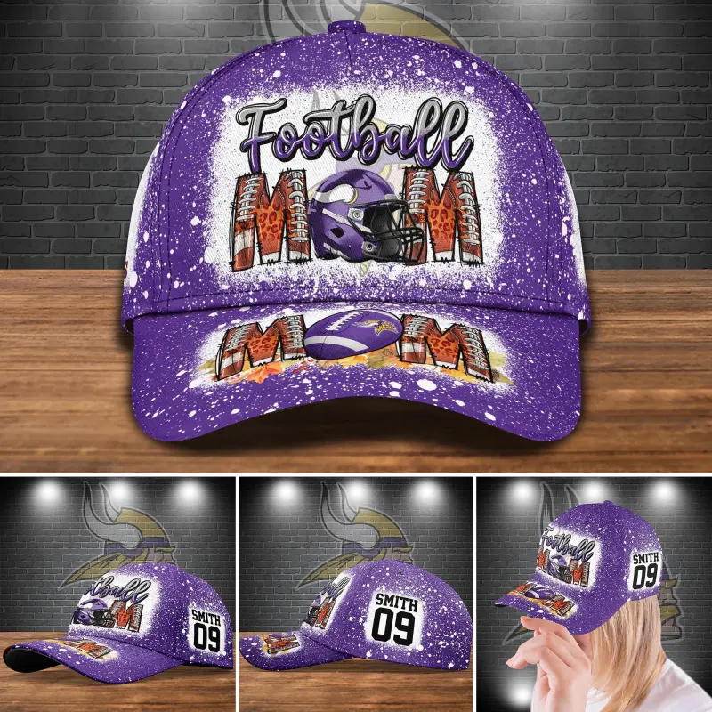 Minnesota Vikings Personalized Classic Cap