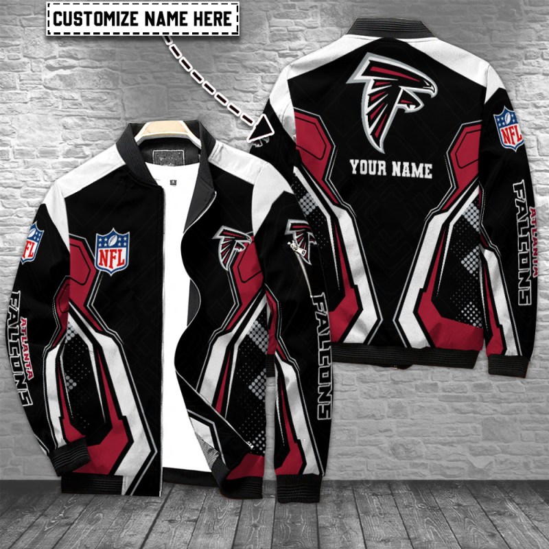 Atlanta Falcons Personalized Bomber Jacket