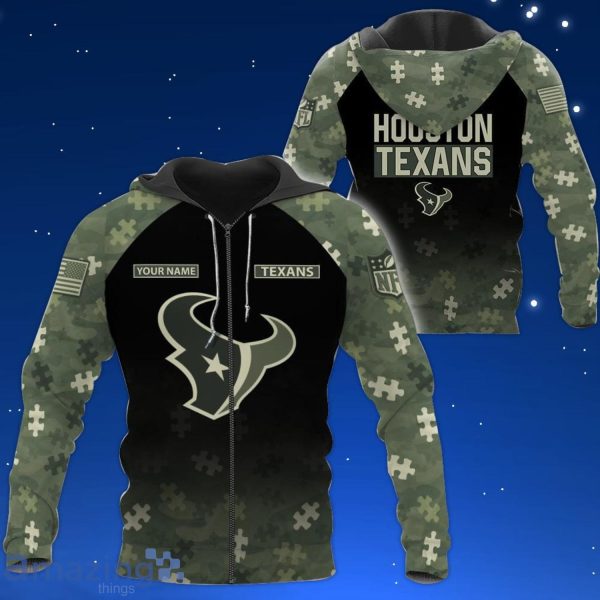 Houston Texans All Over Printed Hoodie