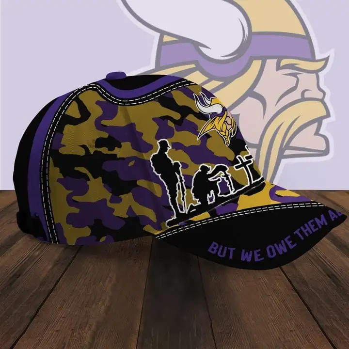 Minnesota Vikings Classic Cap Side View