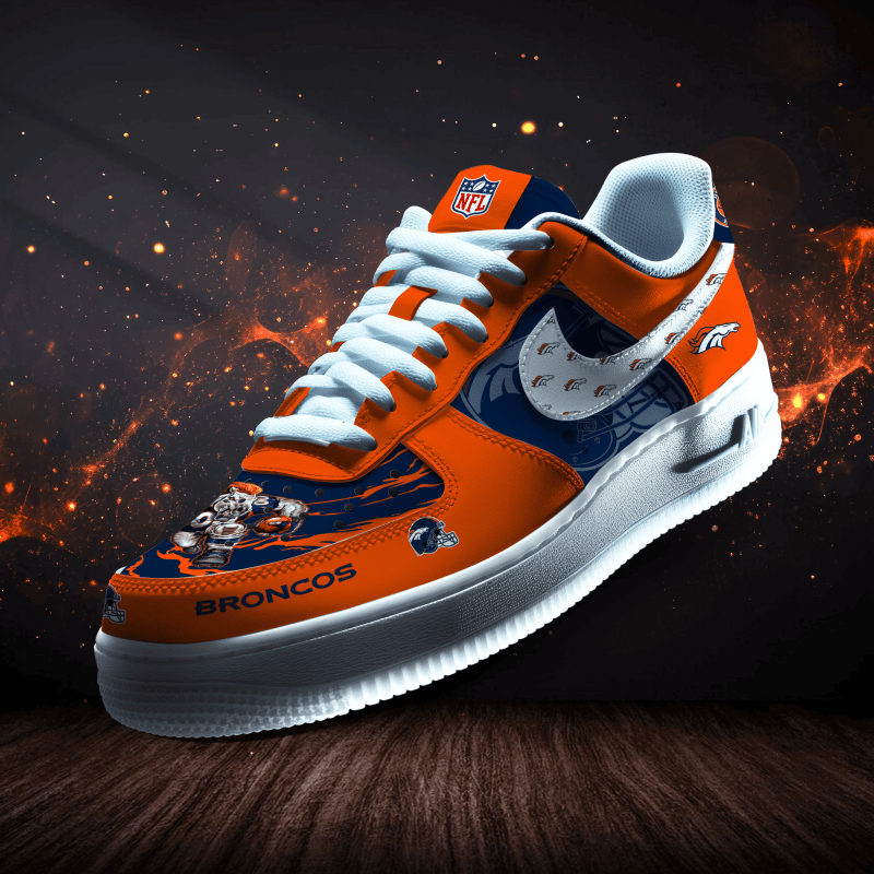 Denver Broncos Personalized Sneakers