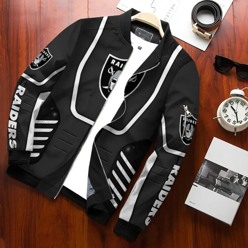 Las Vegas Raiders Bomber Jacket