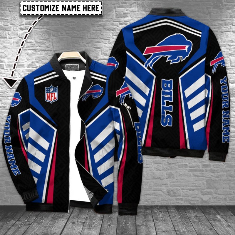 Buffalo Bills Personalized Bomber Jacket