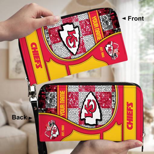 Kansas City Chiefs Women Wallet Design 5