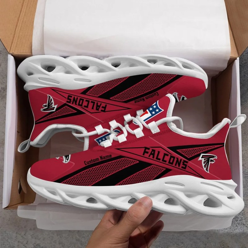 Atlanta Falcons Personalized Yezy Running Sneakers