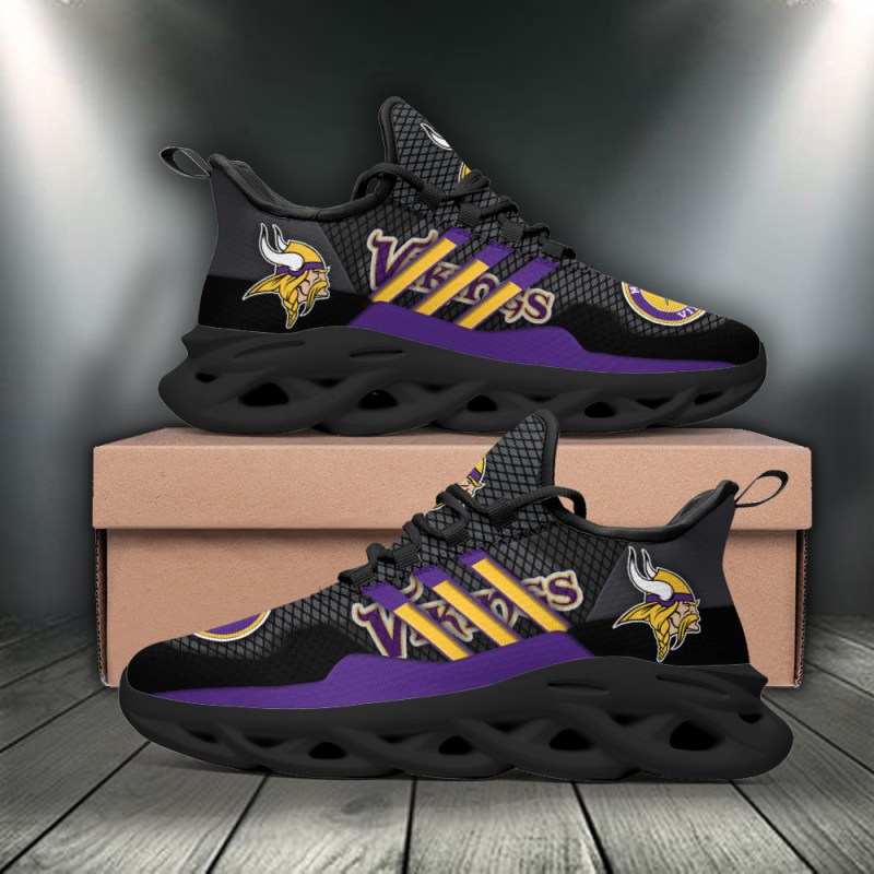 Minnesota Vikings Yezy Running Sneakers