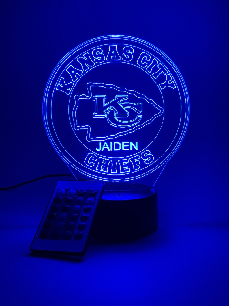 Kansas City Chiefs Lamp 3