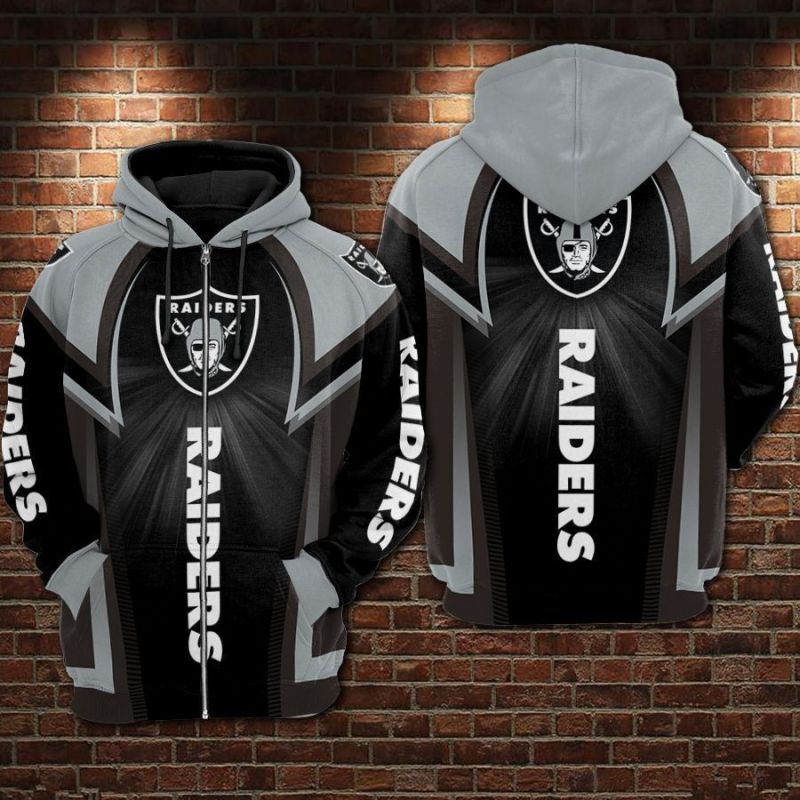 Las Vegas Raiders GM Style 2 Hoodie - Side View