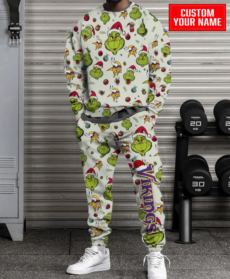 Minnesota Vikings Christmas Sweatsuit