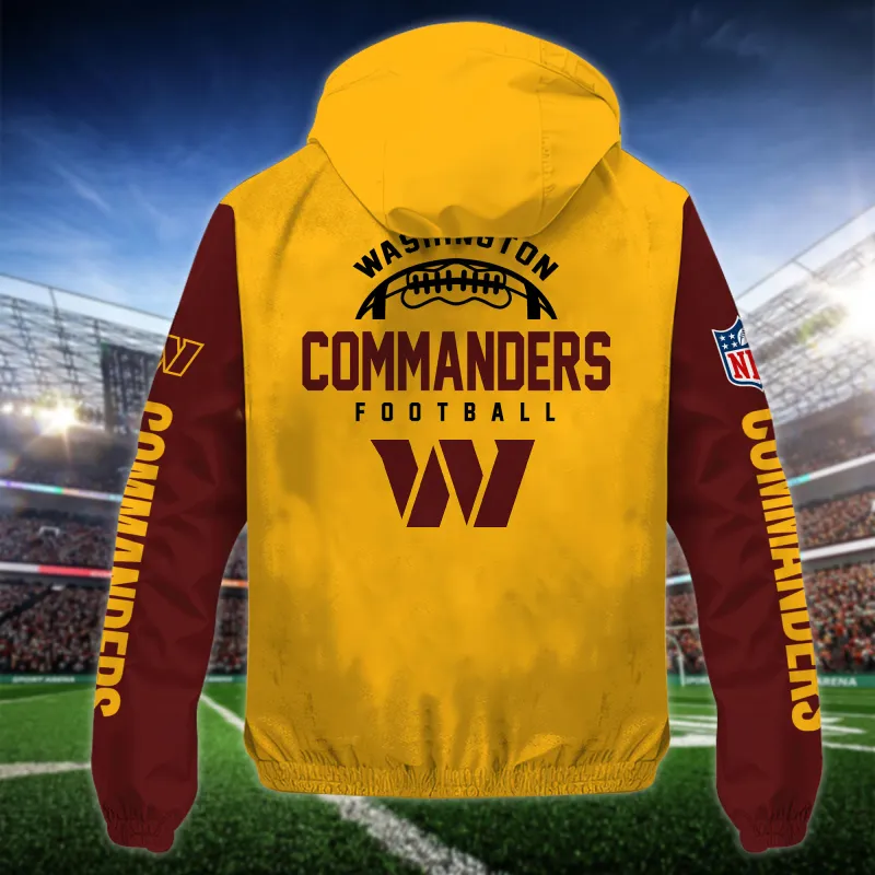 Washington Commanders Jacket Detail View