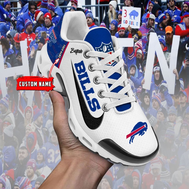 Buffalo Bills New Personalized T-N Youth Sneakers