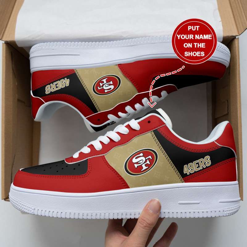 San Francisco 49ers Customized AF1 Shoe