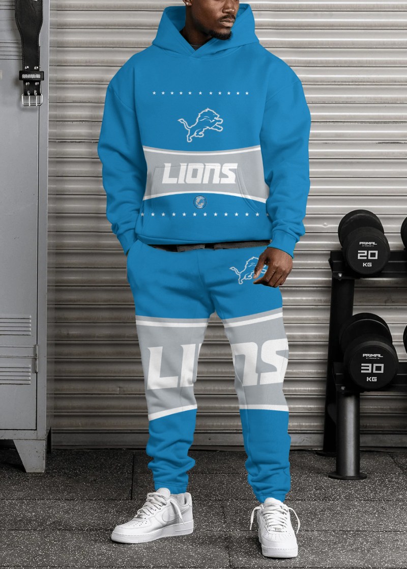 Detroit Lions Hoodie Detail
