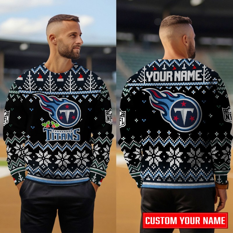 Tennessee Titans Ugly Christmas Sweater Image 3