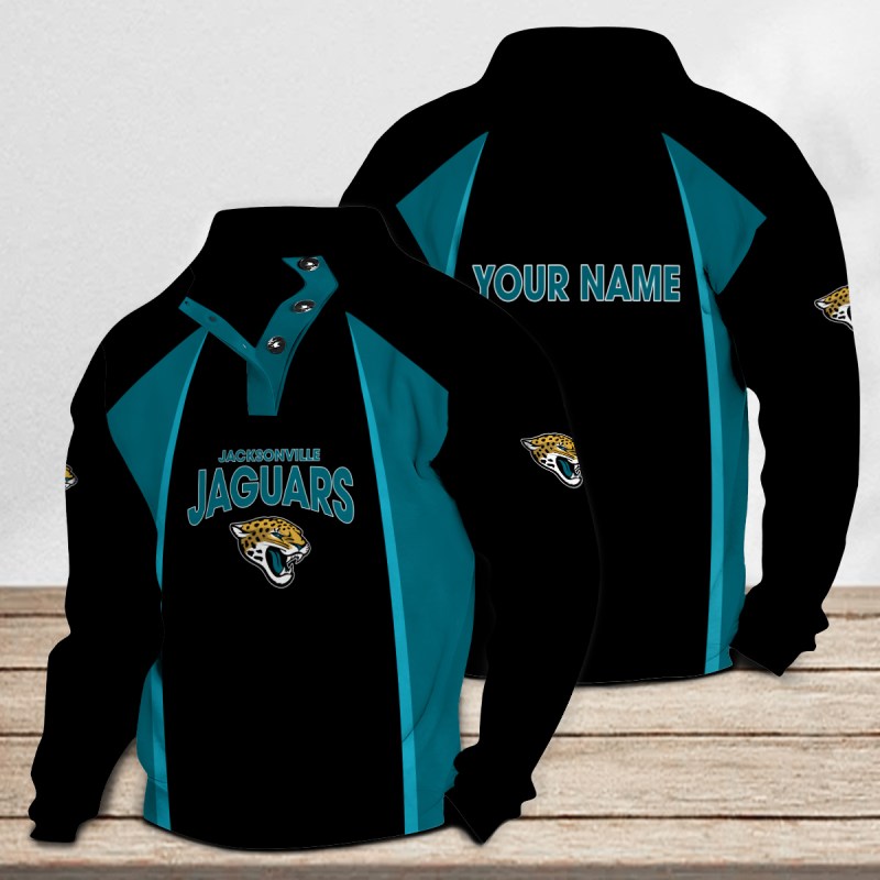 Jacksonville Jaguars Casual Stand Collar Sweatshirt - Limited Edition