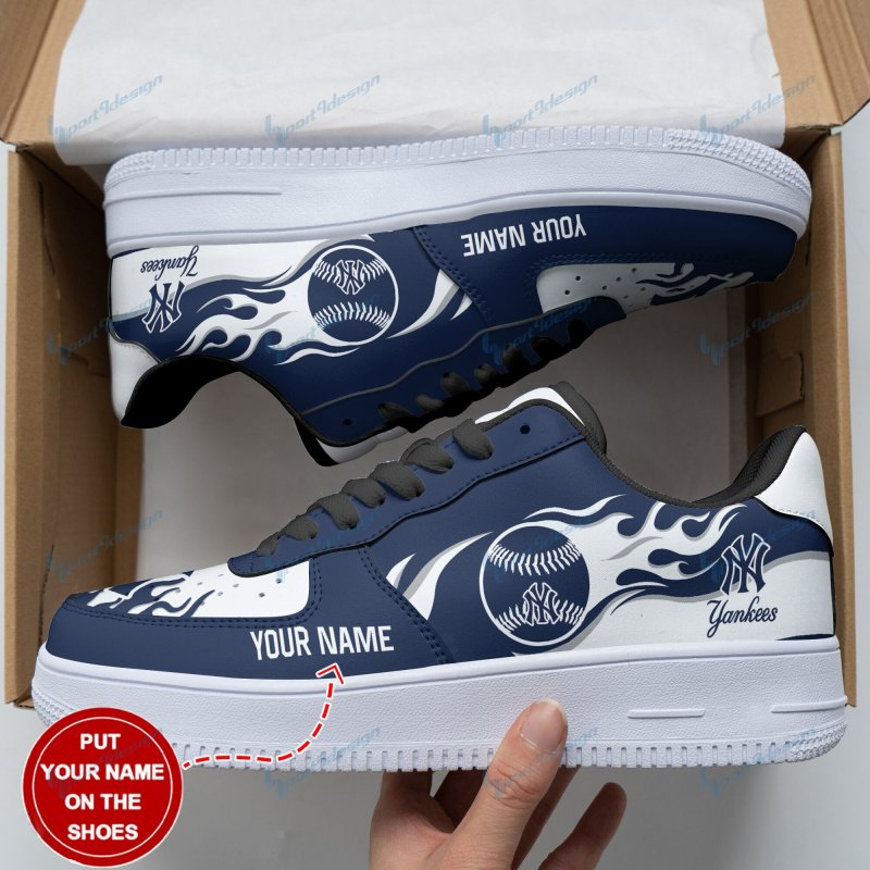 New York Yankees Personalized AF1 Shoe 3