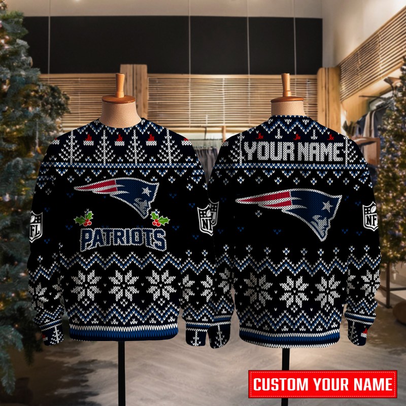 New England Patriots Ugly Christmas Sweater 6