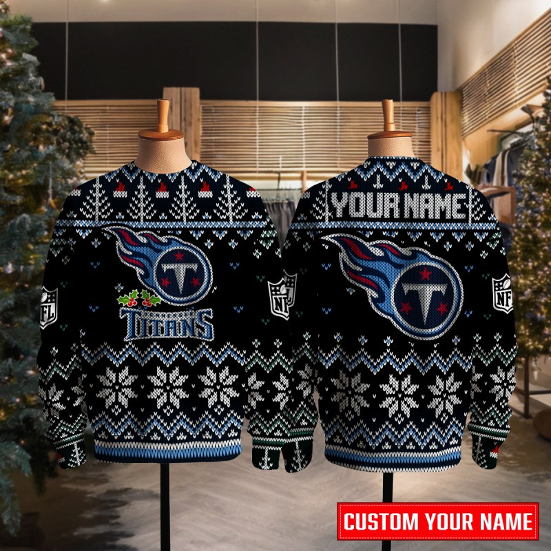 Tennessee Titans Ugly Christmas Sweater Image 5