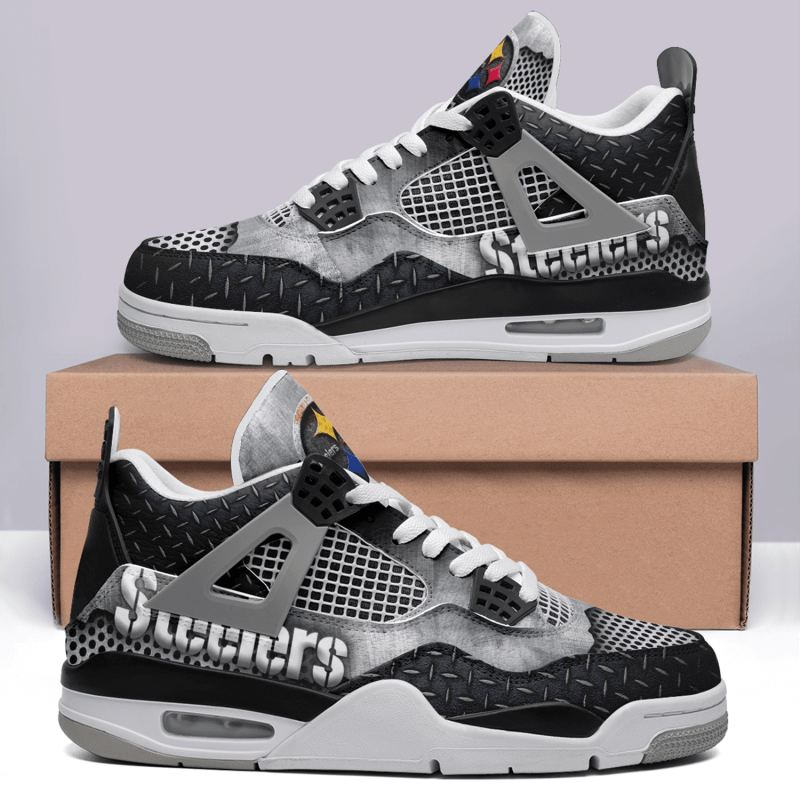 Pittsburgh Steelers AJ4 Sneakers Alternative View