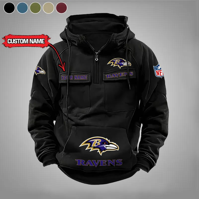 Baltimore Ravens Hoodie Black