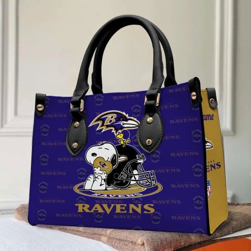 Baltimore Ravens Personalized Hand Bag