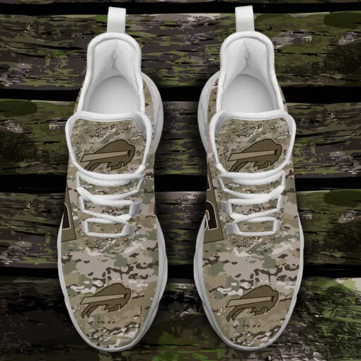 Buffalo Bills Personalized Sneakers Side View